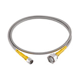 Armored RF Test Cable for the Viavi 3920, CX300, 8800 and Astronics R8200 - Stainless N-Male to 7/16 DIN-Male