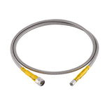 Armored RF Test Cable for the Viavi 3920, CX300, 8800 and Astronics R8200 - Stainless N-Male to Stainless Mini-UHF Male