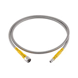 Armored RF Test Cable for the Viavi 3920, CX300, 8800 and Astronics R8200 - Stainless N-Male to Stainless QMA
