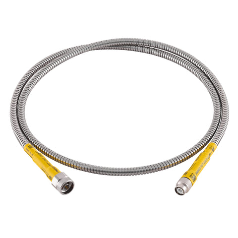 Armored RF Test Cable: Stainless N-Male to TNC-Male - Viavi 3920, CX300, 8800 and Astronics R8200
