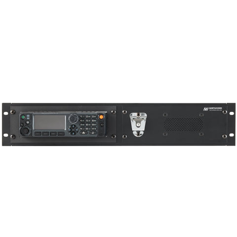 Northcomm single radio rack mount with speaker