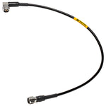 1/4" Superflex N-Male to N-Male Right Angle Coax Cable 
