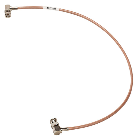RG142 N Male Angle To BNC Male Angle Coaxial RF Cable – Made By WiFi Expert LLC, Ships USA