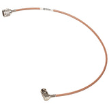 RG-400 N-Male to BNC Male Right Angle Coax Cable Northcomm Technologies 